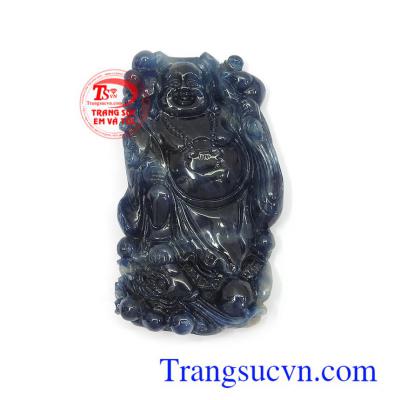 ặt phật Di Lặc sapphire an nhiên là biểu tượng mang lại bình an, may mắn, vui vẻ và hạnh phúc