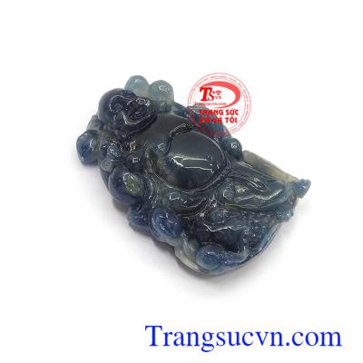 Mặt phật Di Lặc sapphire thịnh vượng là biểu tượng cho sự vui vẻ, bình an, thịnh vượng và hạnh phúc