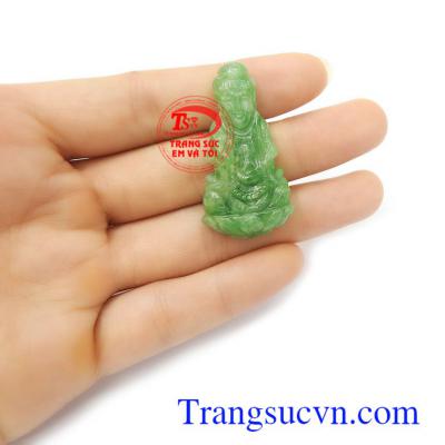 Mặt Phật quan âm ngọc cẩm thạch thương hiệu uy tín, chất lượng, chế tác theo yêu cầu