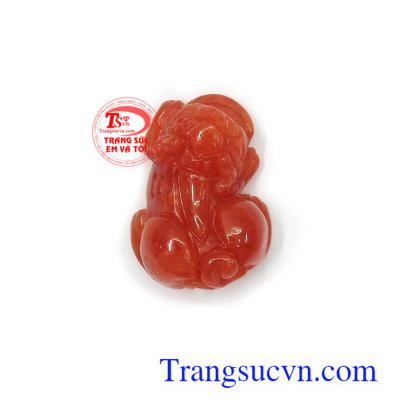 Mặt tỳ hưu giá rẻ, mặt tỳ hưu ngọc cẩm thạch đỏ phong thủy, mặt tỳ hưu như môt vị thần hộ mệnh đem lại may mắn cũng như trấn giữ tài lộc