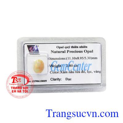 Opal quý thiên nhiên đặc biệt