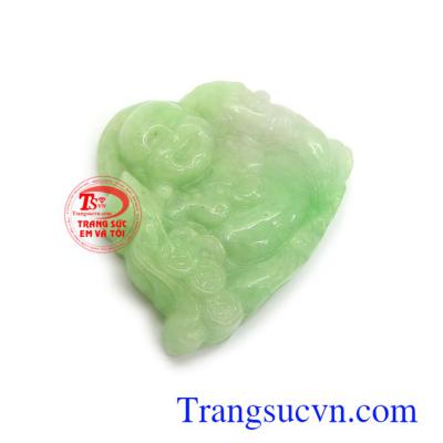 Phật di lặc ngọc cẩm thạch, Tượng phật di lặc ngọc cẩm thạch, chế tác tinh xảo, đẹp mắt