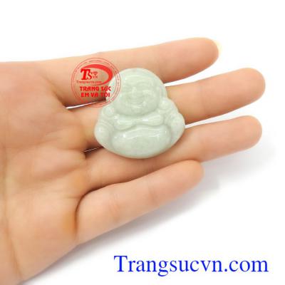 Phật di lặc phớt lục ngọc A cẩm thạch thiên nhiên sang trọng, đẳng cấp