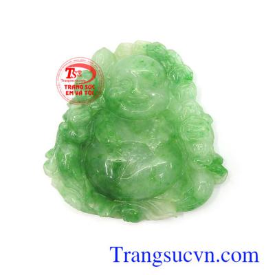 Phật Di lặc Tiền Tài ngọc cẩm thạch thiên nhiên màu sắc đẹp, chất lượng cao, chạm khắc tinh xảo