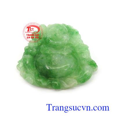 Phật Di lặc Tiền Tài ngọc cẩm thạch thiên nhiên cao cấp, là món quà ý nghĩa cho người yêu thương