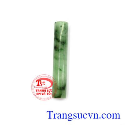 Trụ ngọc phong thủy mệnh Hỏa, ngọc cẩm thạch thiên nhiên, tương sinh với mệnh Hỏa, nhận thiết kế và chế tác theo yêu cầu