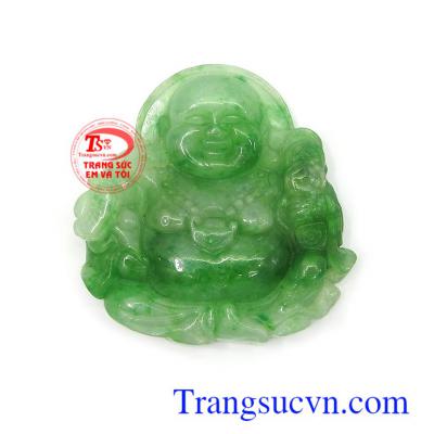 Mặt phật di lặc nam ngọc cẩm thạch thiên nhiên màu sắc đẹp, chất lương cao, mặt ngọc phỉ thúy cao cấp