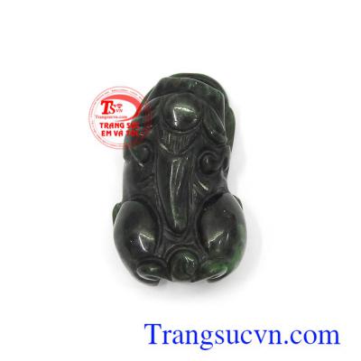 Tỳ hưu bảo vật ngọc cẩm thạch thiên nhiên bền đẹp, chất lượng, chế tác độc đáo