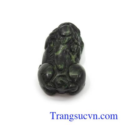 Tỳ hưu lục đậm jadeite bền đẹp, chất lượng, chế tác theo yêu cầu