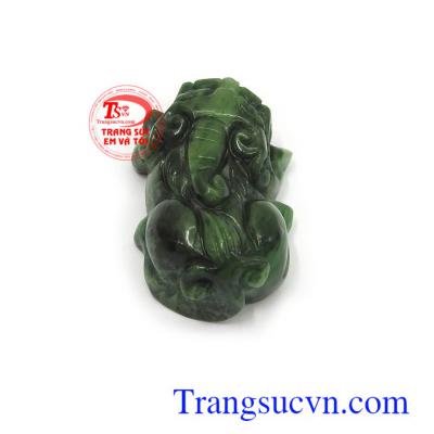 Tỳ hưu ngọc cẩm thạch thiên nhiên