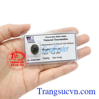 Sản phẩm hợp phong thủy, cân bằng cuộc sống và giúp người dùng có giấc ngủ ngon. Viên tourmalin thiên nhiên đẹp.