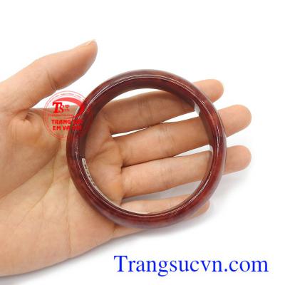 Vòng Cầm thạch đỏ bản hẹ thương hiệu uy tín, chất lượng, chế tác theo yêu cầu