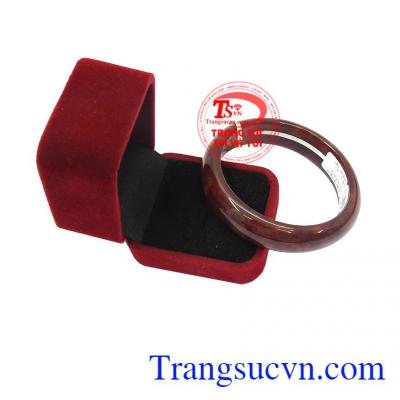 Vòng cẩm thạch đỏ đậm, giao hàng trên toàn quốc