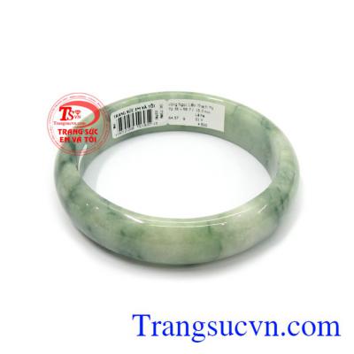 Vòng cẩm thạch tự nhiên vân ngọc đẹp, chất lượng cao, vòng ngọc phong thủy