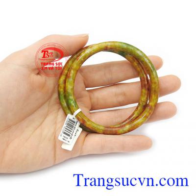 Vòng Đỏ Đôi ngọc thiên nhiên cao cấp