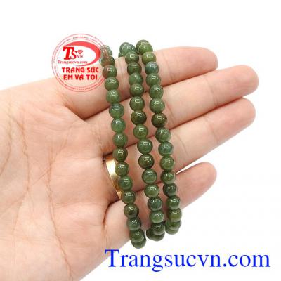 Sản phẩm thích hợp làm quà tặng cho người thân hoặc bạn bè,Vòng ngọc cẩm thạch nhỏ đẹp