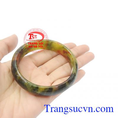 Vòng ngọc jadeit tứ quý