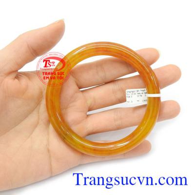 Vòng ngọc vàng cam size 58 thương hiệu uy tín, chất lượng, giao hàng nhanh trên toàn quốc