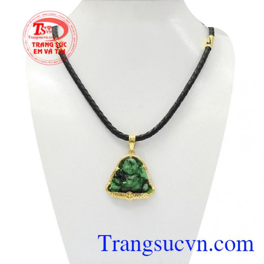 Bộ mặt dây Di Lặc Jadeite