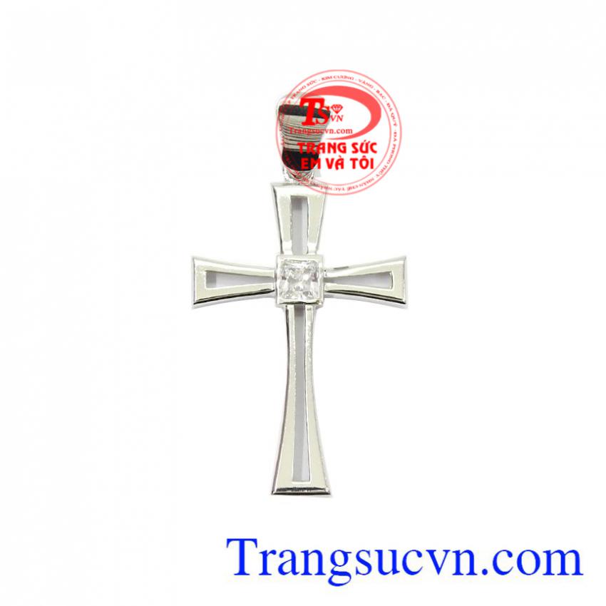Mặt dây công giáo vàng trắng