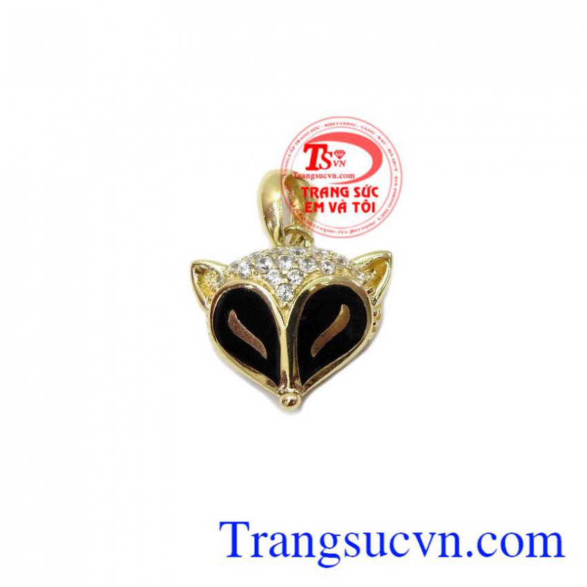 Mặt dây vàng hồ ly đẹp