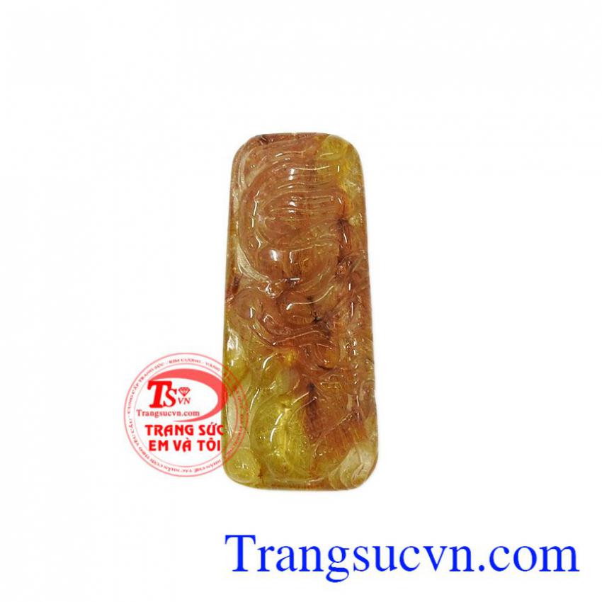 Mặt rồng thạch anh tóc vàng