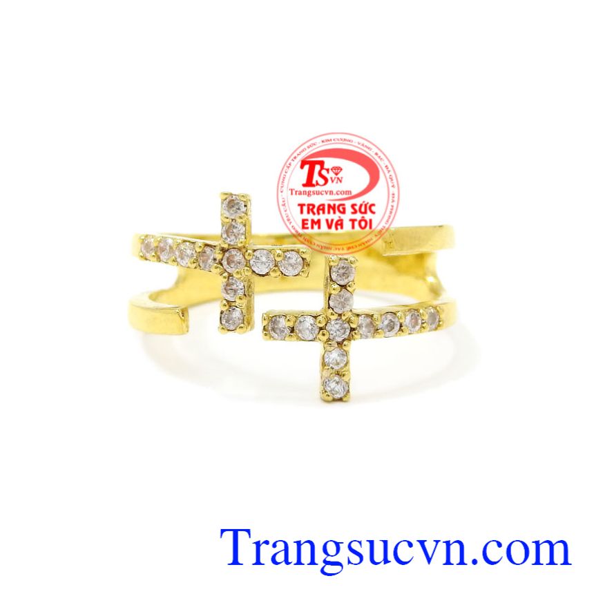 Nhẫn nữ thánh giá đẹp không chỉ là trang sức mà còn mang đến phước lành cho người đeo.