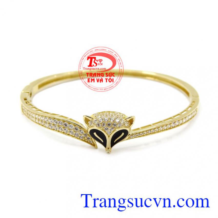 Vòng tay vàng hồ ly 