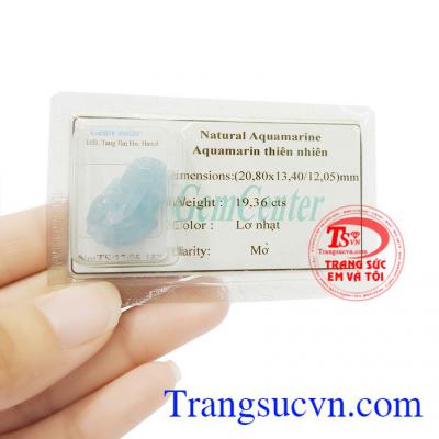 Đá quý Aquamarine 