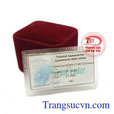 Aquamarine ép vỉ tỳ hưu 