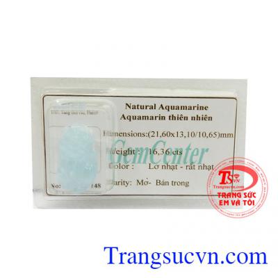 Aquamarine tỳ hưu thịnh vượng