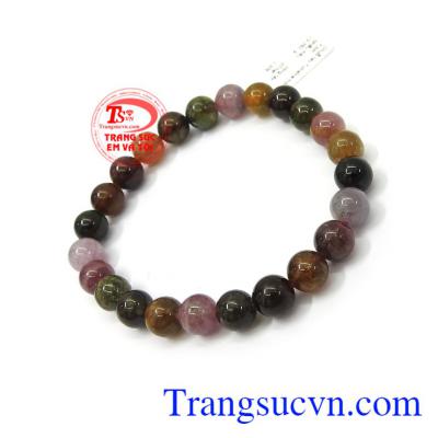 Chuỗi hạt Tourmaline đeo tay có tác dụng mang lại sự bình an, may mắn và thịnh vượng cho người đeo
