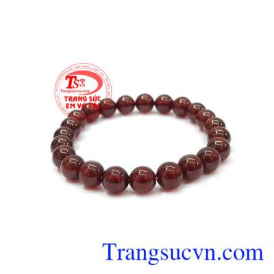 Chuỗi tay Garnet 8 ly được chế tác tinh xảo, màu đẹp, hợp thời trang,Chuỗi tay Garnet 8 ly