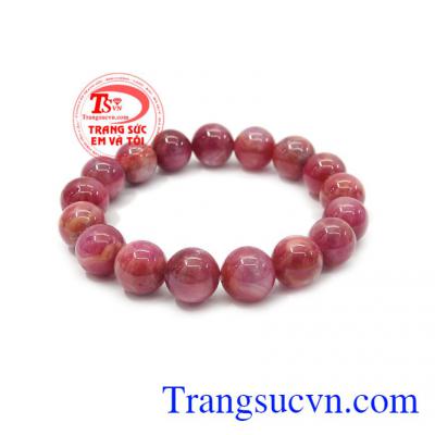 Chuỗi tay Ruby 12 ly là sản phẩm ruby đẹp, sang trọng,Chuỗi tay Ruby 12 ly
