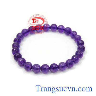 Chuỗi tay thạch anh tím 7 ly là sản phẩm phù hợp với nhiều độ tuổi.