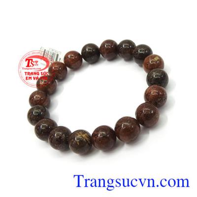 Chuỗi tay Thạch Anh Tóc Nâu 10 ly phù hợp nhiều lứa tuổi và phong cách thời thời trang