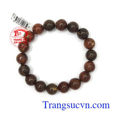 Chuỗi tay Thạch Anh Tóc Nâu 10 ly là món qusf ý nghĩa cho người yêu thương