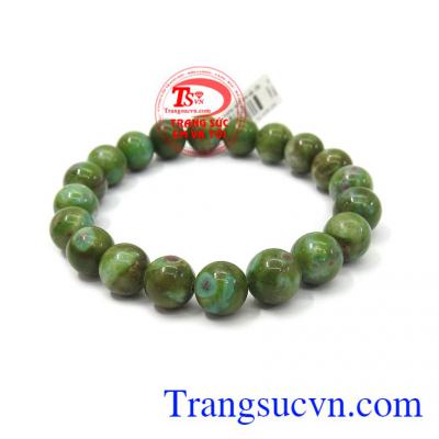 Chuỗi tay xanh lá mệnh hỏa là chuỗi tay ruby Ấn Độ đẹp, đem lại nhiều may mắn và vui vẻ cho người đeo