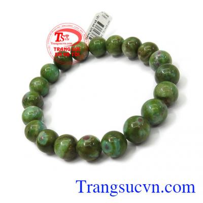 Chuỗi tay xanh lá mệnh hỏa giảm căng thẳng, mệt mỏi trong cuộc sống