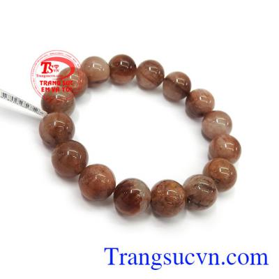 Chuỗi thạch anh tóc 12 ly phù hợp phong cách thời trang sang trọng và đẳng cấp