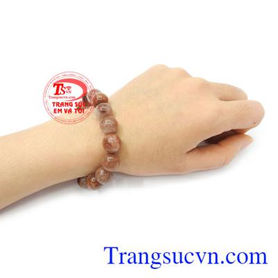 Chuỗi thạch anh tóc 12 ly là quà tặng tuyệt vời cho người yêu thương những dịp ý nghĩa