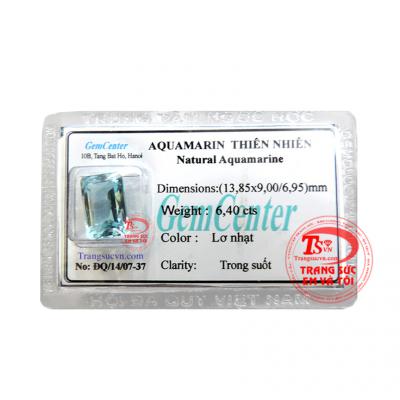 Đá Aquamarine sở hữu một nguồn năng lượng tinh khiết, hội tụ tinh hoa đất trời