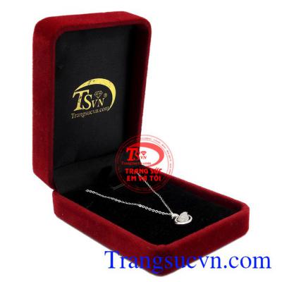 Dây chuyền nữ vàng trắng thiên nga 