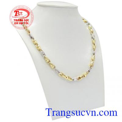 Dây chuyền vàng nam lịch lãm mang đến sự mạnh mẽ và đẳng cấp cho phái mạnh