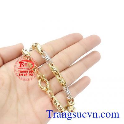 Dây chuyền vàng nam lịch lãm