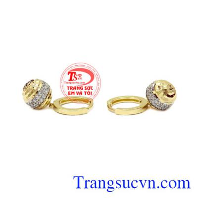 Hoa tai nữ xinh xắn mang lại nét nữ tính, xinh xắn cho người đeo.