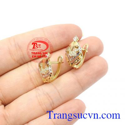 Hoa tai vàng chất lượng giao hàng trên toàn quốc,Hoa tai vàng chất lượng