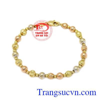 Lắc tay nữ hiện đại phù hợp cho những cô nàng cá tính, hiện đại.