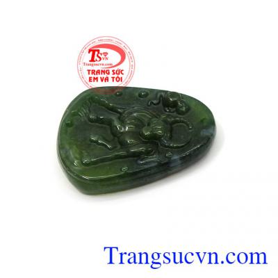 Mặt canxedon tuổi sửu chạm khắc đẹp, giao hàng nhanh trên toàn quốc