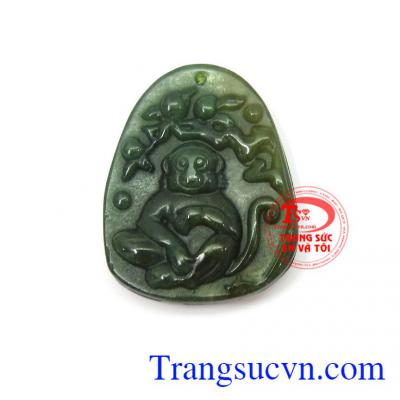 Mặt canxedon tuổi Thân là mặt canxedon khắc hình khỉ linh động cho người tuổi Thân